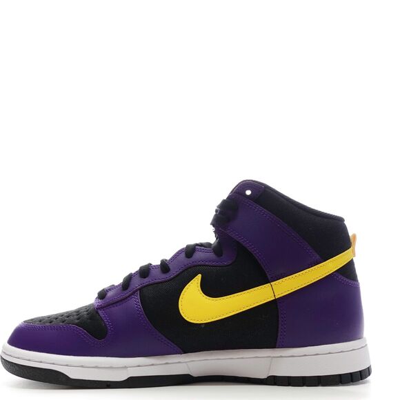 Nike Dunk High Premium EMB Lakers Black Purple Mens Size 11.5 DH0642-001 main image 8